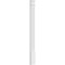 Ekena Millwork Fluted PVC Pilaster w/Decorative Capital & Base, 6"W x 60"H x 2"P PILP06X060FL02-2 - alternate 3